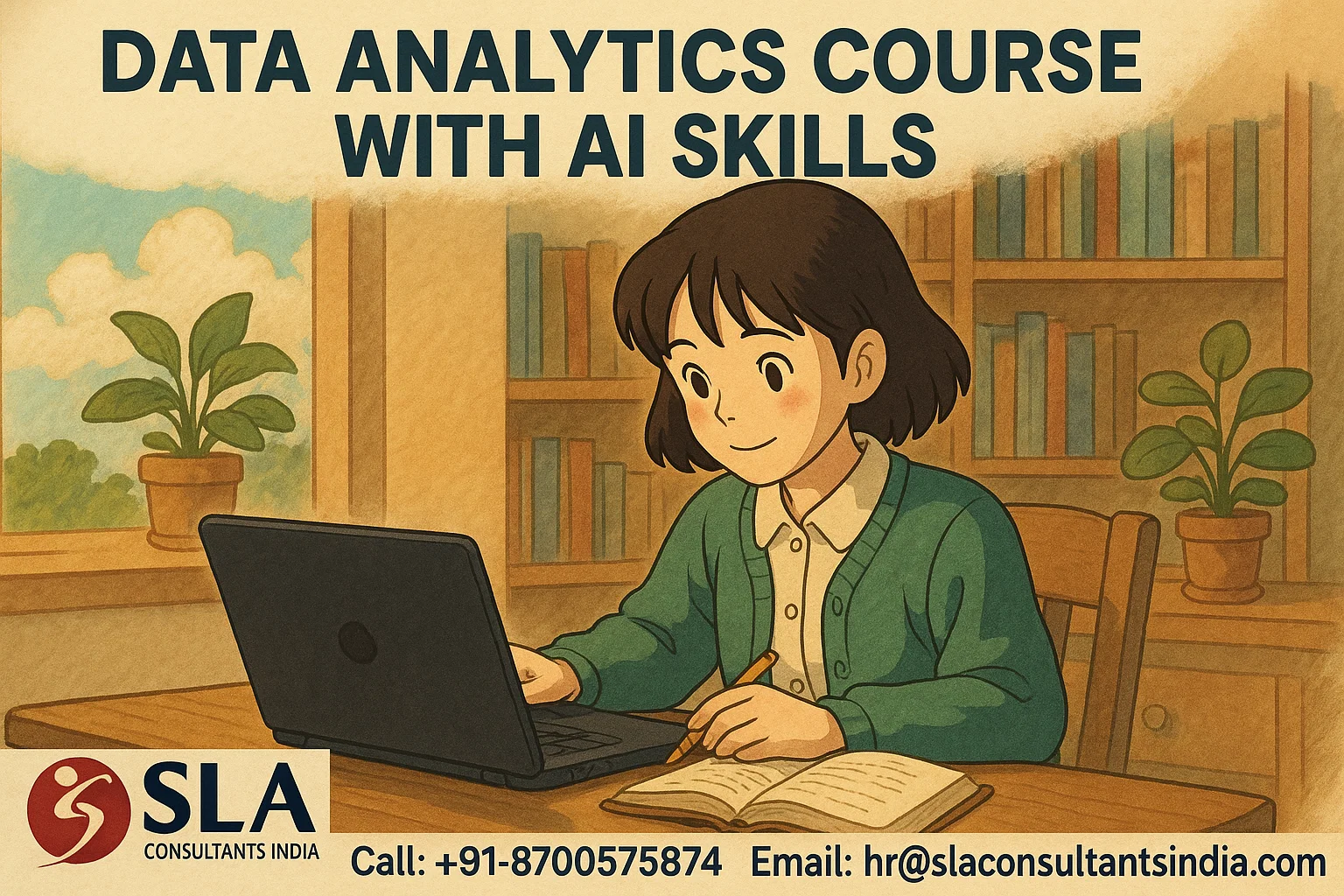 2026 Best Institute, Searching for Data Analytics in Noida as a Job Oriented Program | Live-Online training, Redesign Job with AI Skills, by SLA Consultants Noida,